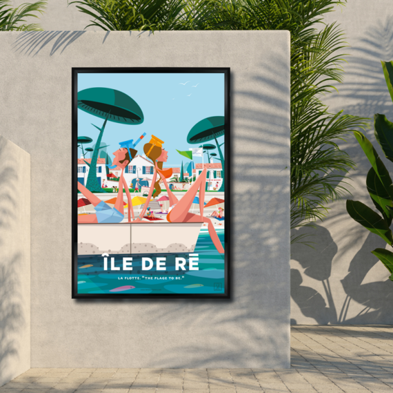ÎLE DE RÉ N°15 : La Flotte "the plage to be" – Image 4